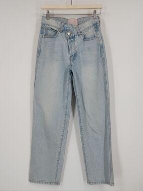 Revice Crossover Cinched Waist Jeans